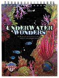 Underwater Wonders Adult Coloring Book: 50 Hand-Drawn Ocean Life & Coral Reef Designs